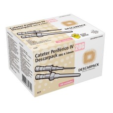 CATETER INTRAVENOSO 20G DESCARPACK  CX COM 100 UNID