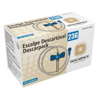 SCALP 23G COM DISPOSITIVO DE SEG DESCARPACK C/ 100 UNID