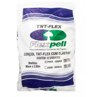LENÇOL DESCARTÁVEL COM ELASTICO 0,90 X 2 C/ 10 UNID- FLEXPELL